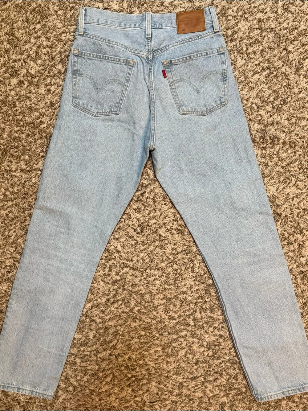 Levi's Premium 501 Original Cropped Women's Jeans with ® red tag - Picture 7 of 7